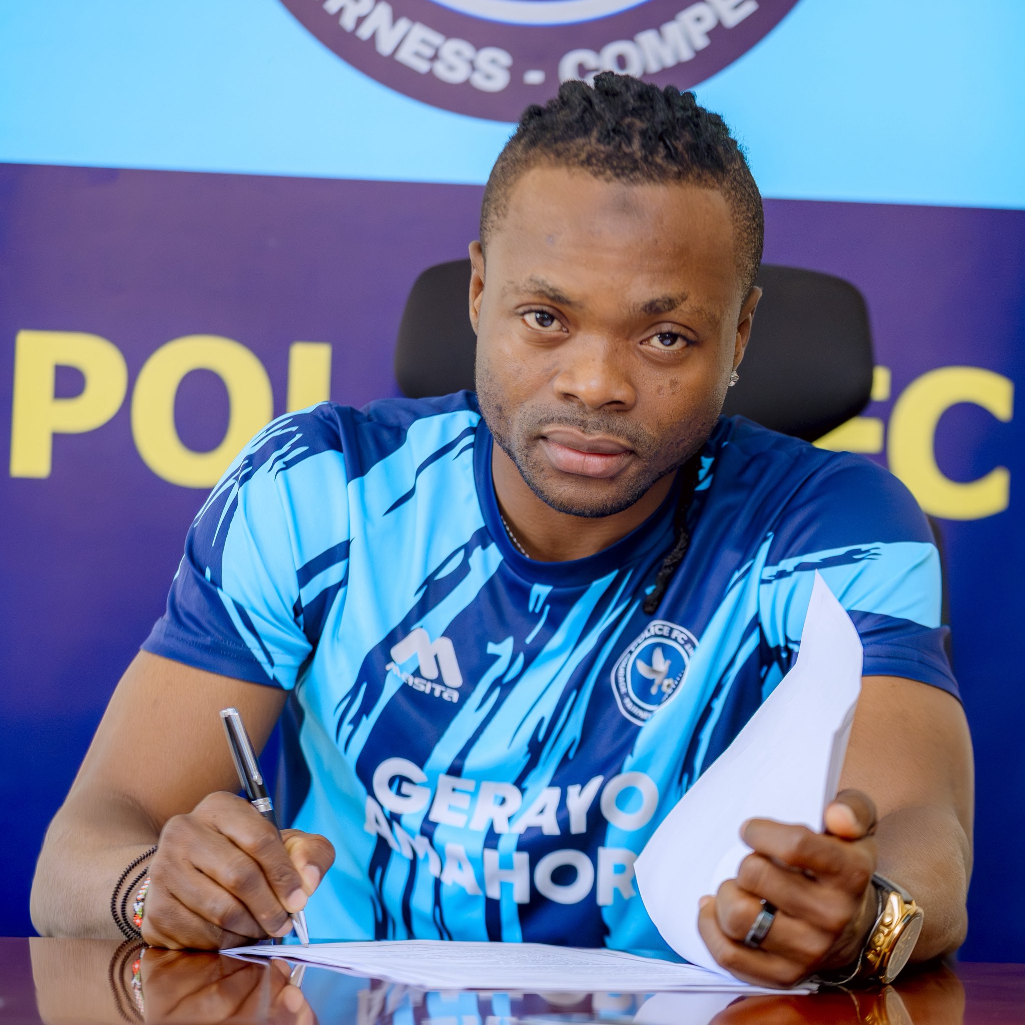 Iddrisu Shaibu azakina mu bwugarizi bwa Police FC
