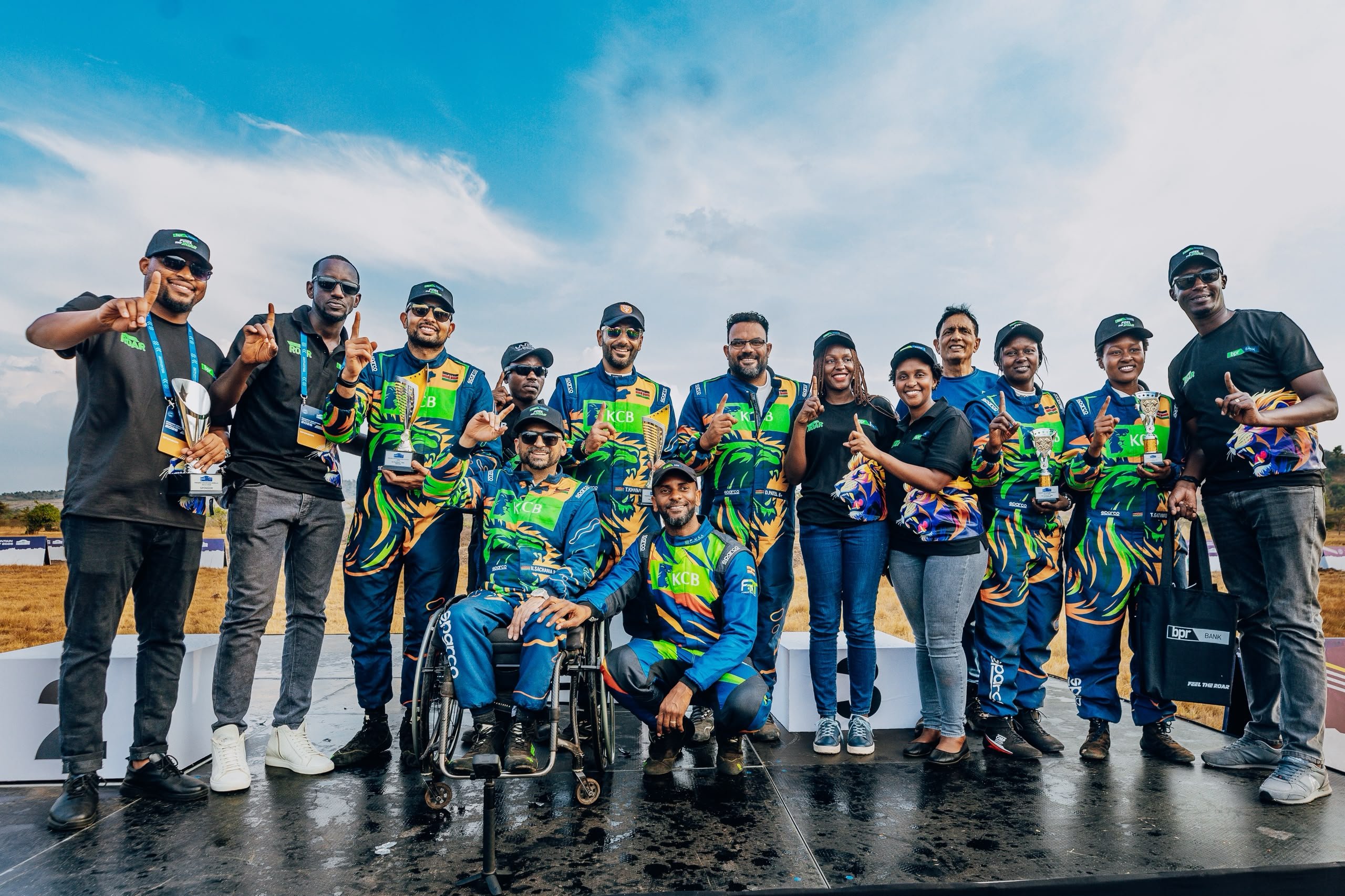 Abakinnyi bafashwa na BPR Bank Rwanda PLC bitwaye neza muri Rwanda Mountain Gorilla Rally 2026