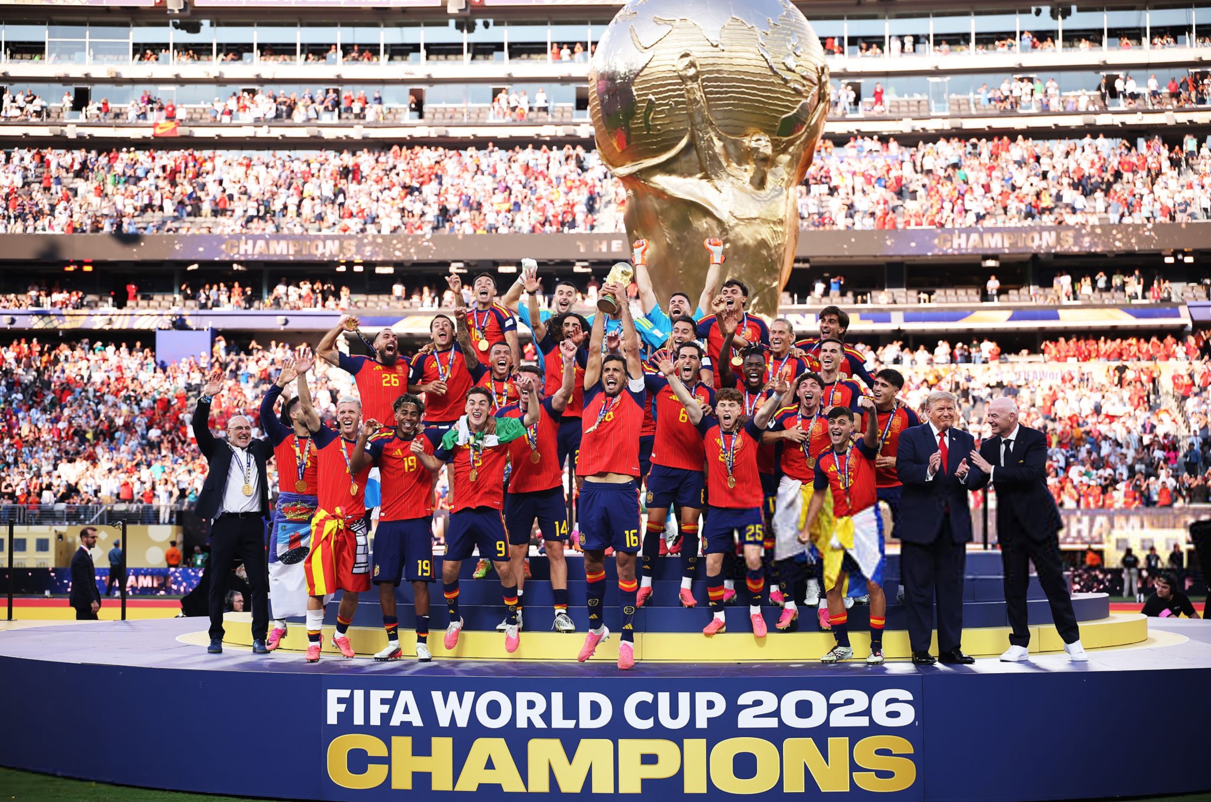 Espagne yegukanye Igikombe cy'Isi cya 2026