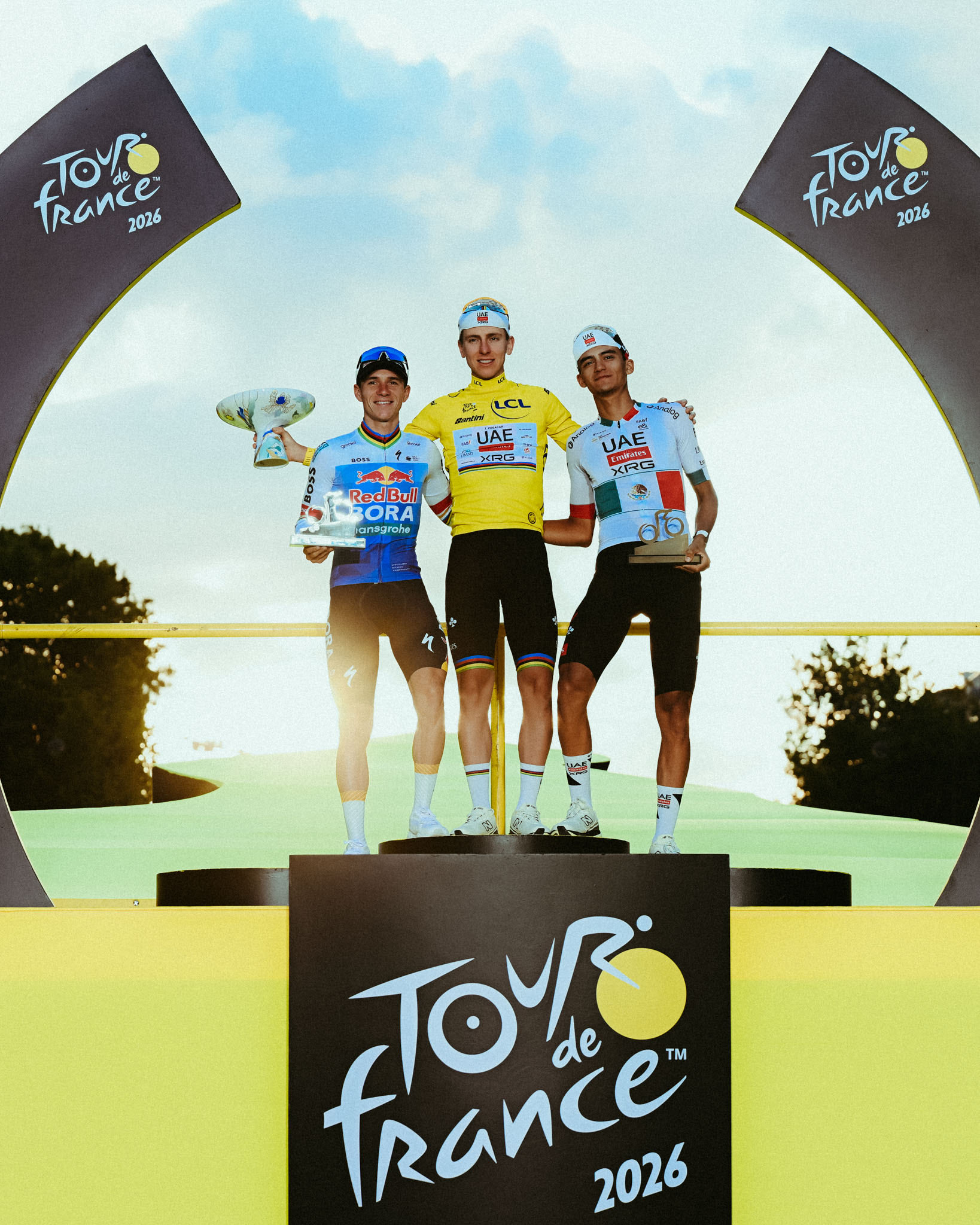 Tadej Pogačar, Remco Evenepoel, Isaac del Toro ni bo bitwaye neza muri Tour de France 2026