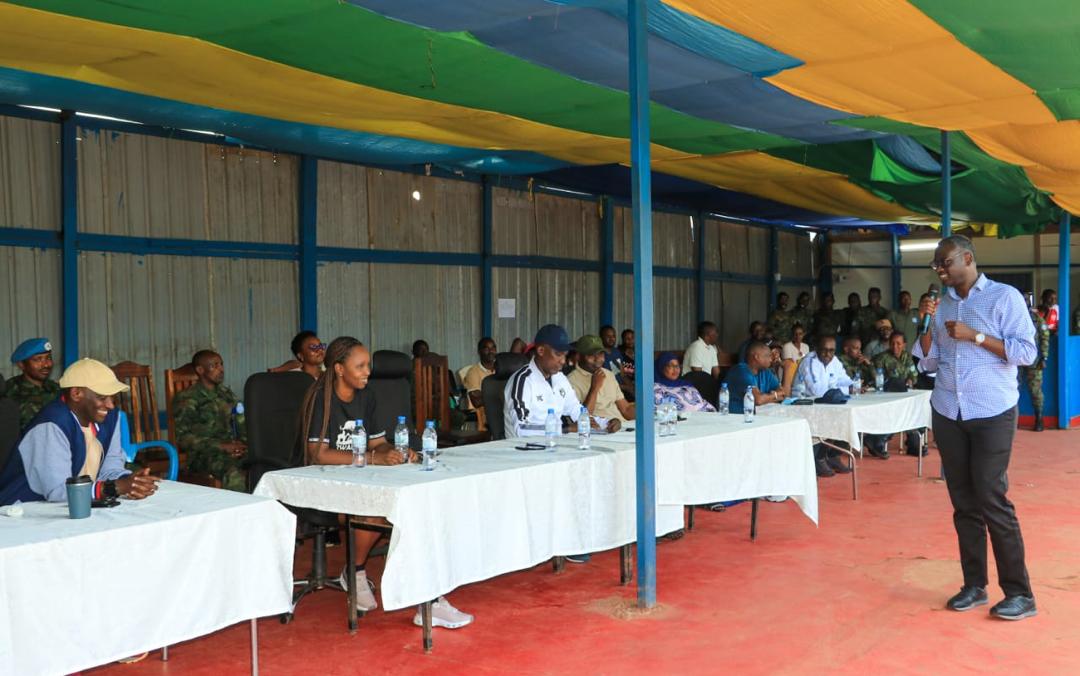 Amb. Olivier Kayumba yari umushyitsi mukuru muri uyu mukino