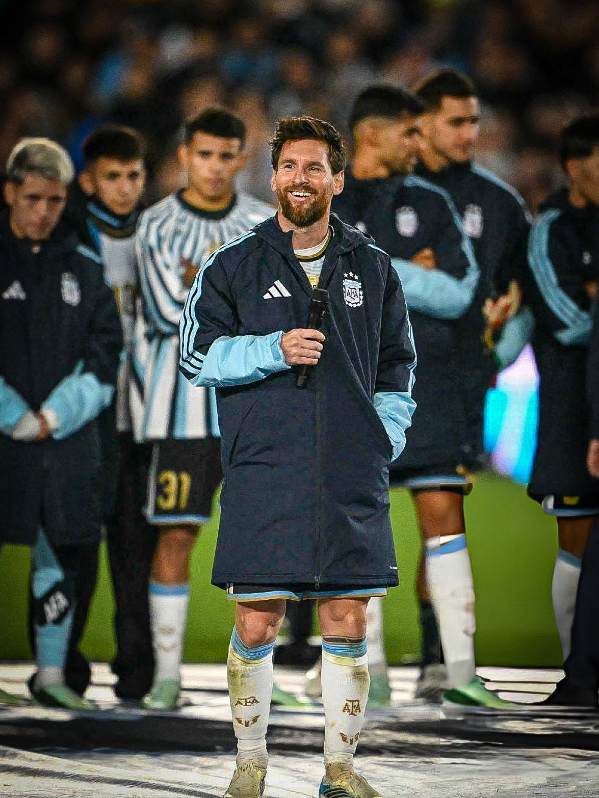 Messi yavuze ko yatanze byose akinira Argentine