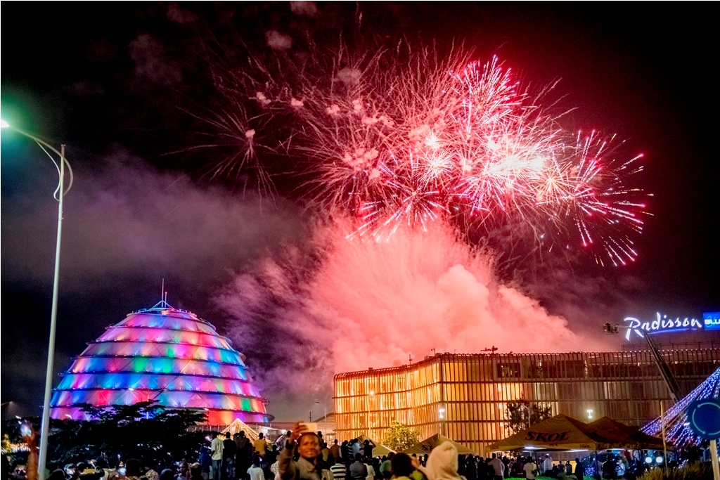 Kuri Kigali Convention Centre bakurikiye ibirori byo kurasa umwaka
