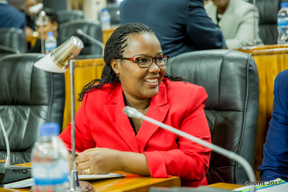 Minisitiri w'Ubuhinzi n' Ubworozi, Dr. Gerardine Mukeshimana