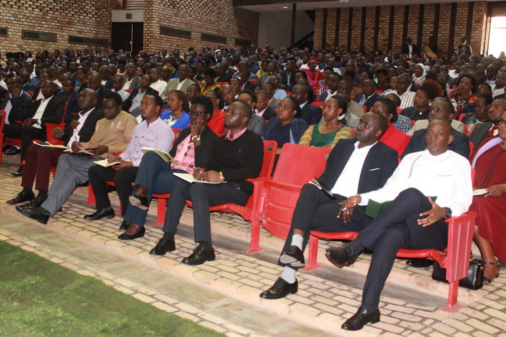 Ibi biganiro byitabiriwe n'abayobozi b'uturere two mu Ntara y'Amajyepfo