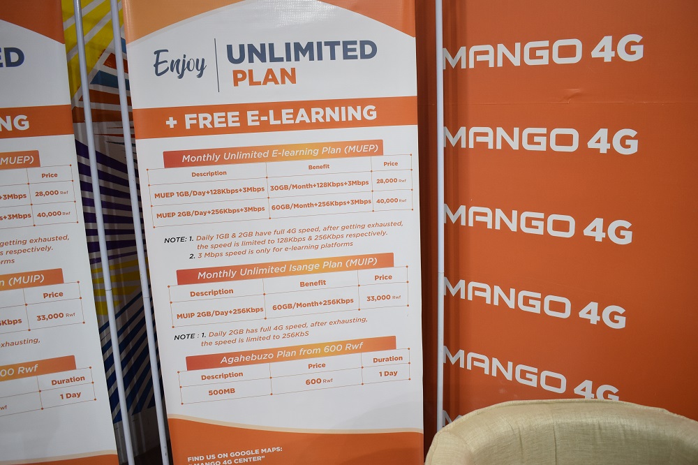 Ibiciro bishya bya 4G unlimited