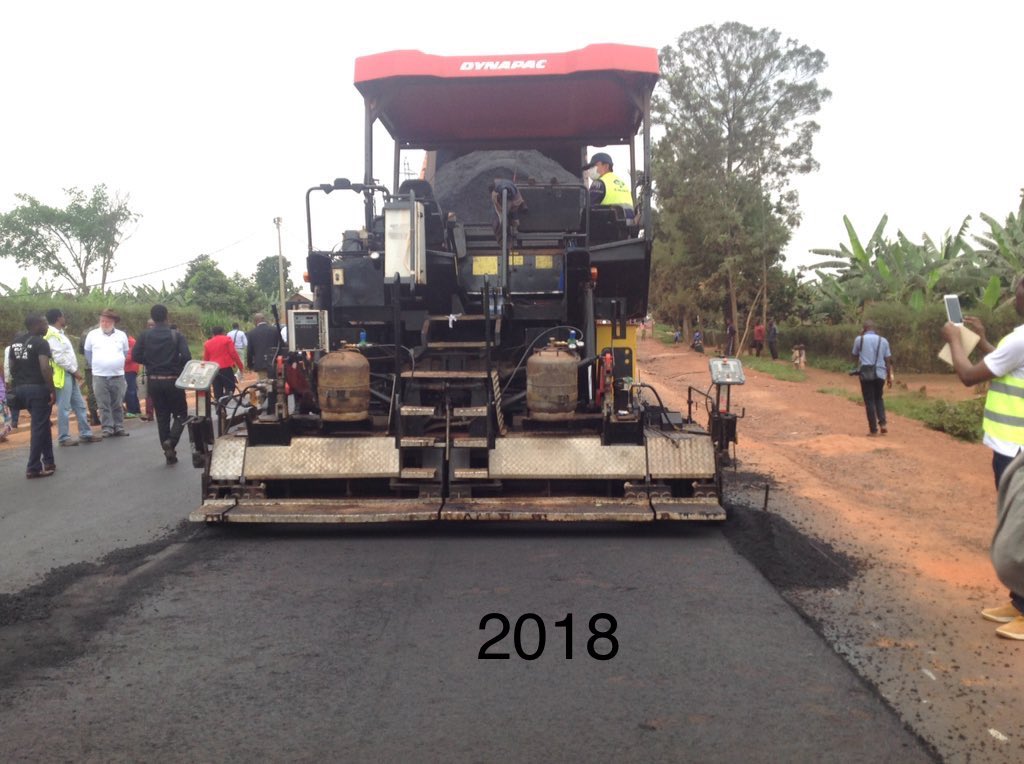 Ibikorwa byo kubaka uyu muhanda byatangiye mu 2018