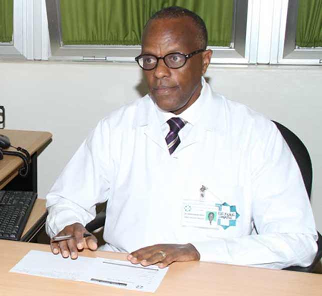 Dr Rwamasirabo Emile inzobere mu kuvura impyiko
