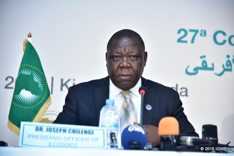 Umuyobozi w’Inama y’Umuryango wa Afurika Yunze Ubumwe ishinzwe ubukungu, imibereho myiza n’umuco, Dr Joseph Chilengi
