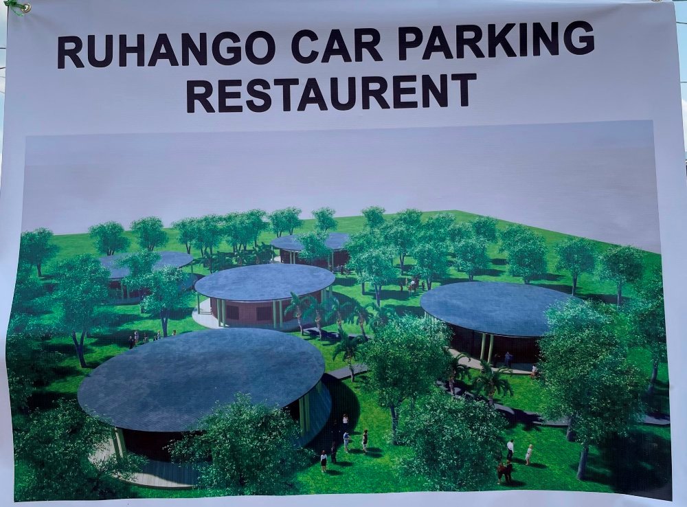 Igice kizaba kigenewe Restaurant muri Gare nshya ya Ruhango