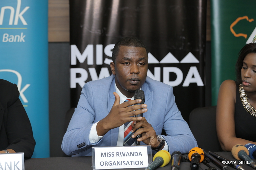 Ishimwe Dieudonne umuyobozi wa Rwanda Inspiration Back Up itegura Miss Rwanda
