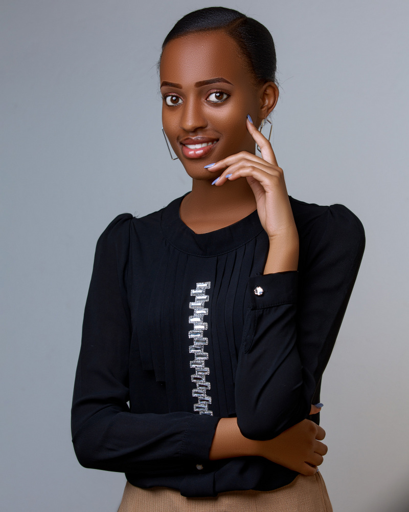 Mbanda Godwin Esther afite umushinga wo gukangurira urubyiruko kwinjira mu bwarimu / Ifoto: Muhizi Serge -IGIHE