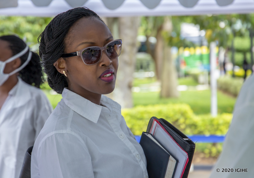 Minisitiri w'Ikoranabuhanga na Inovasiyo, Ingabire Paula ageze aho abayobozi bagombaga guhagurukira