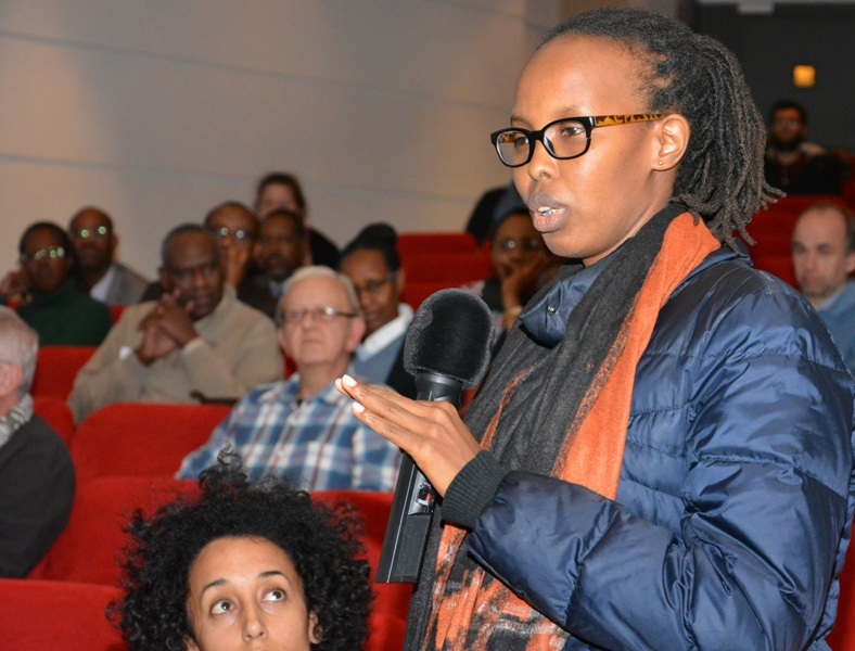 Abitabiriye umuhango wo kumurika iyo film batanga ibitekerezo