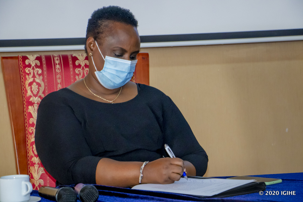 Umuyobozi wa RGB, Dr Usta Kaitesi yavuze ko iyi gahunda imaze gutanga umusaruro