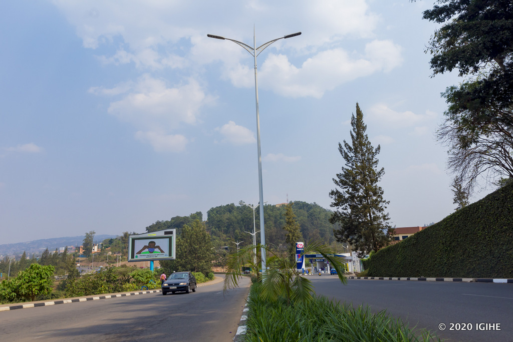 Ubusitani buri gushyirwa mu mihanda migari yose y'umurwa mukuru w'u Rwanda
