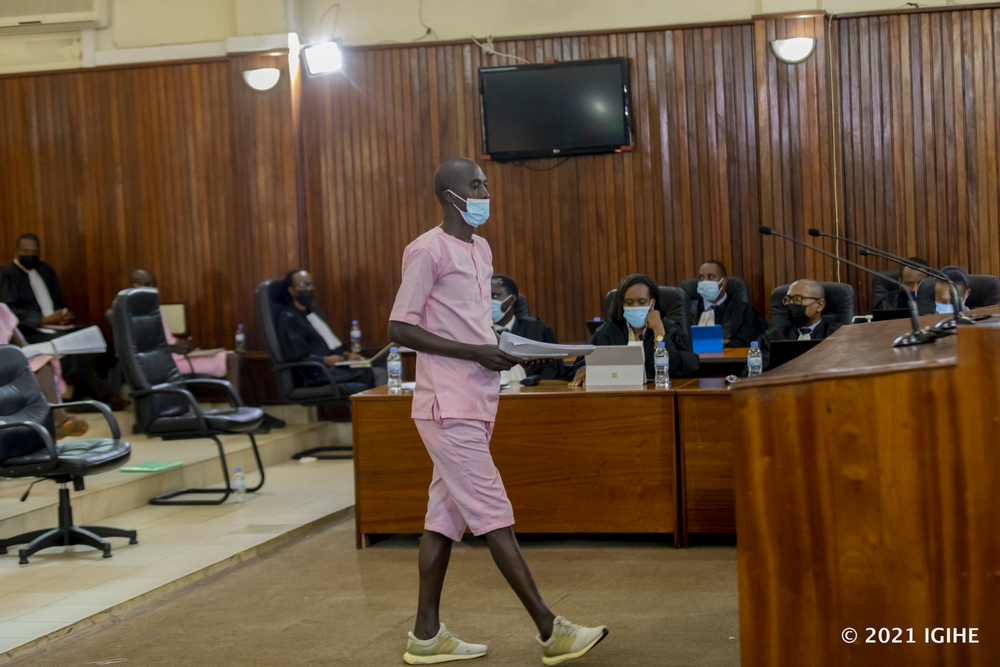 Col Nizeyimana Marc aregwa ibyaha icyenda byose bifitanye isano n'iterabwoba