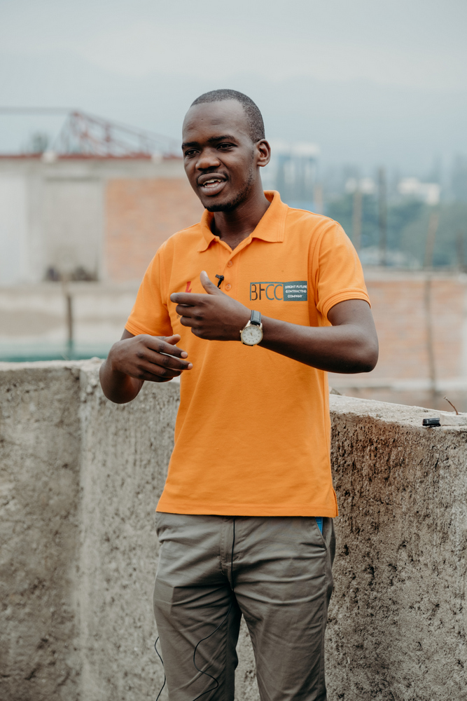 Manirafasha avuga ko Smart Irrigated Akarima igamije gukemura ikibazo cy’imirire mibi n’igwingira ry’abana, ikibazo cy’ibiza biterwa no kudafata amazi y’imvura ku mazu n’ibindi.