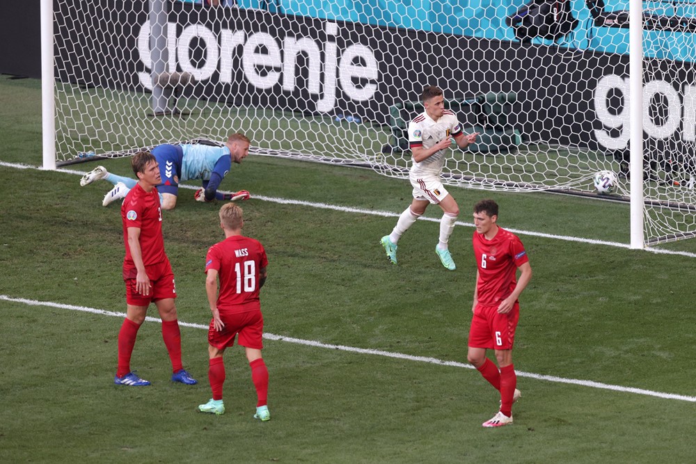 Thorgan Hazard niwe watsindiye u Bubiligi igitego cyo kwishyura