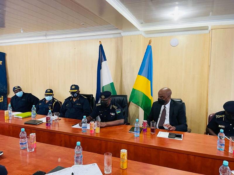 Polisi y'u Rwanda n'iya Lesotho bisanzwe bifitanye ubufatanye mu gucunga umutekano
