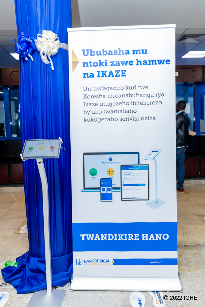 Ikaze yagejejwe mu mashami yose ya Banki ya Kigali