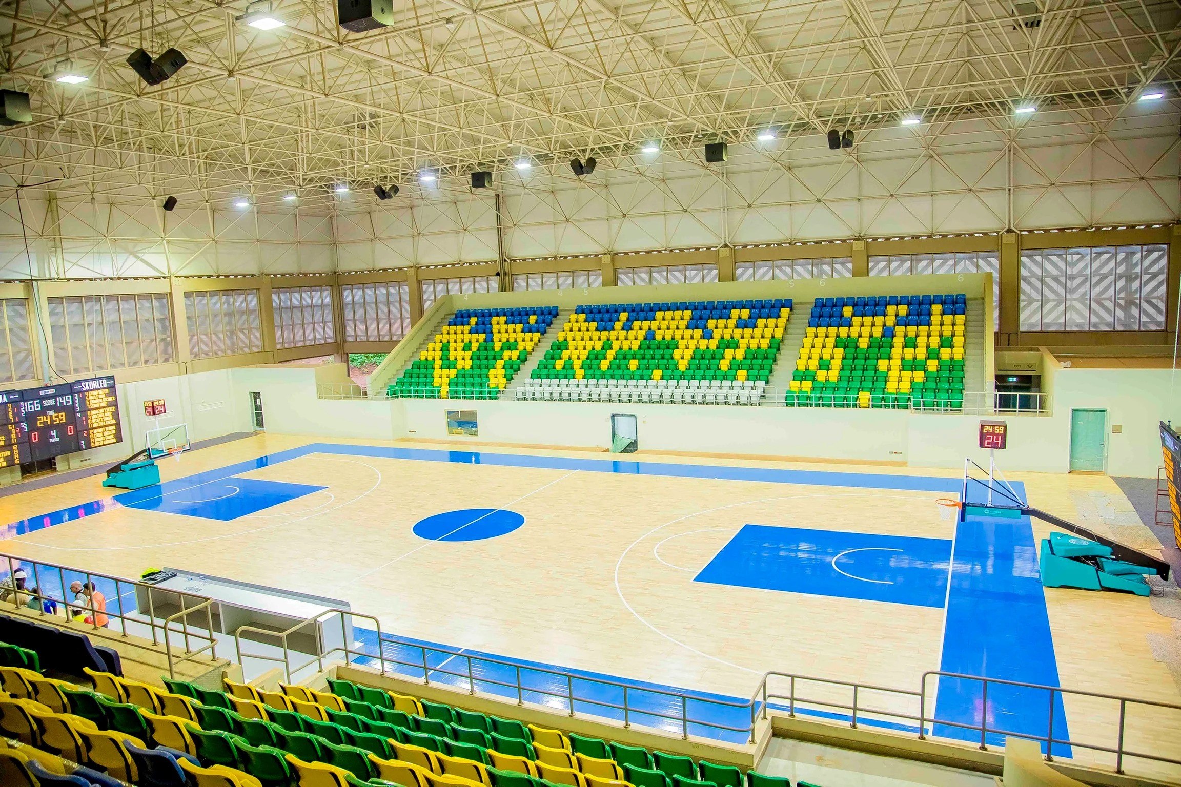 Petit Stade iri mu mishinga igeze kure yubakwa