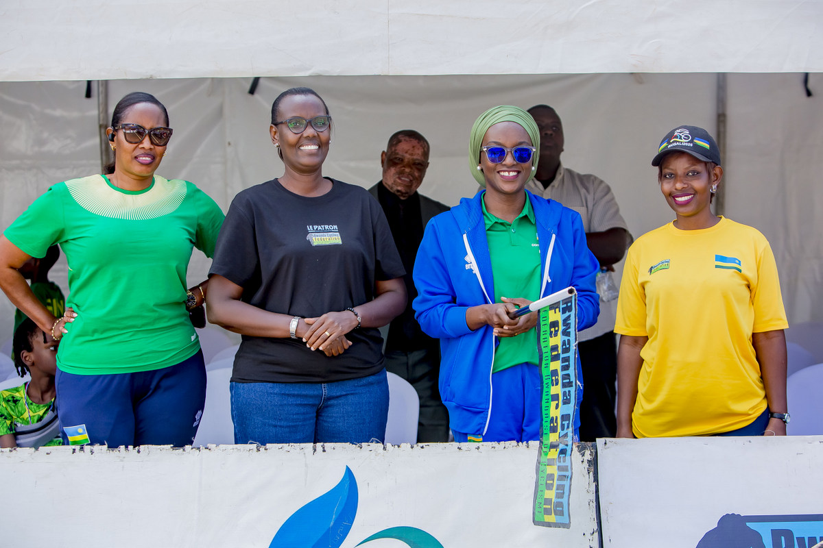 Visi Perezida wa Kabiri wa Komite Olempike y’u Rwanda, Umutoni Salama, yitegura gutangiza isiganwa ry'abatarengeje imyaka 13