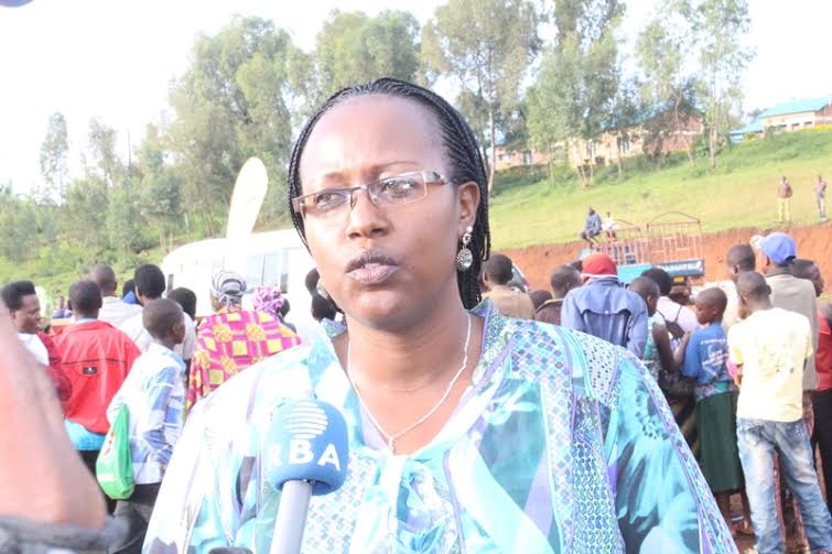 Assoumpta Ingabire, Umuyobozi w'ishami rishinzwe kubaka ubushobozi bw'abaturage mu Imbuto Foundation