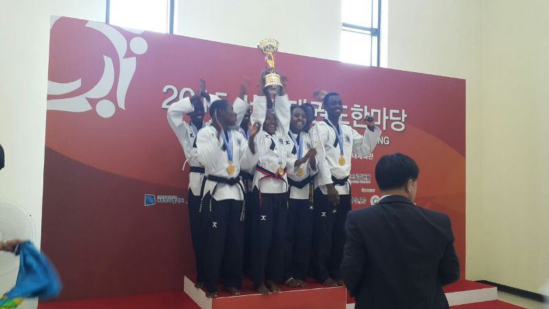 Byari ibyishimo ku bakinnyi bahagarariye u Rwanda