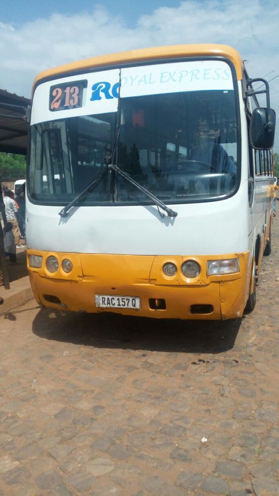 Iyi modoka ni iya Royal Express ikora mu bice bya Kicukiro