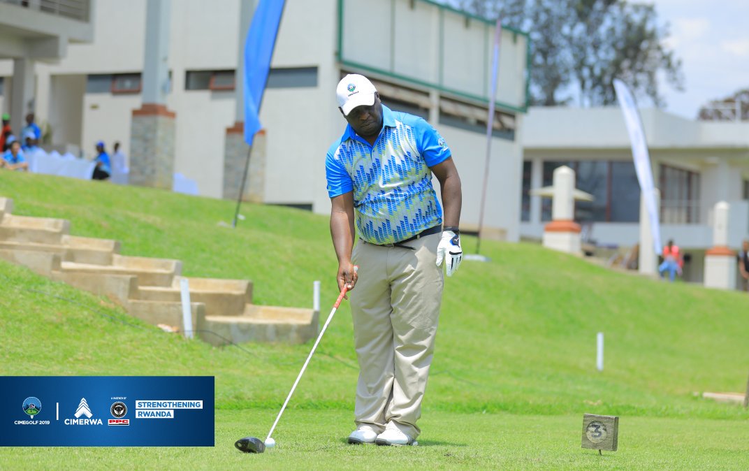 Kapiteni wa Kigali Golf Club, Dr. Kashaka Karegeya Davis ni we wegukanye CimeGolf 2019