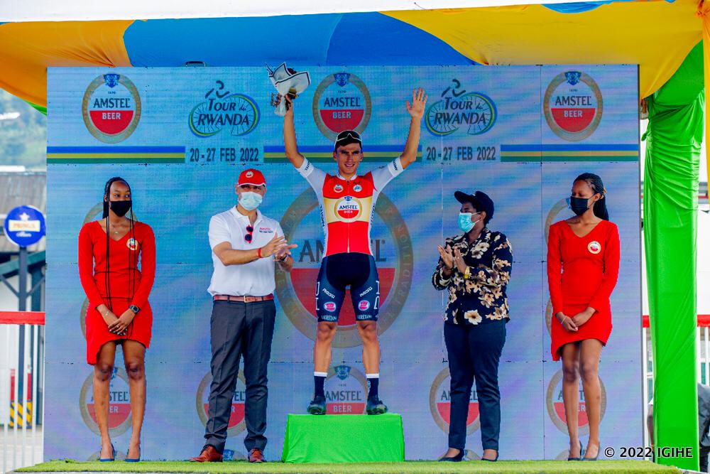 Restrepo Valencia ashimirwa nyuma yo kwegukana agace ka gatatu ka Tour du Rwanda 2022