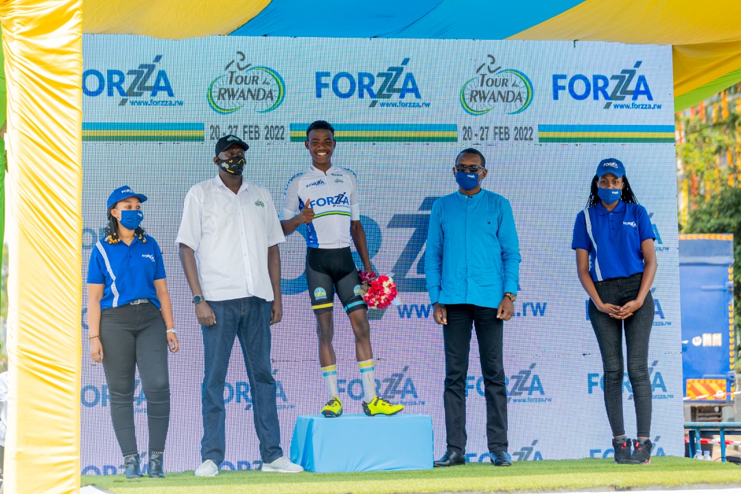 Manizabayo Eric 'Karadiyo' ni we Munyarwanda uhagaze neza kurusha abandi muri Tour du Rwanda 2022