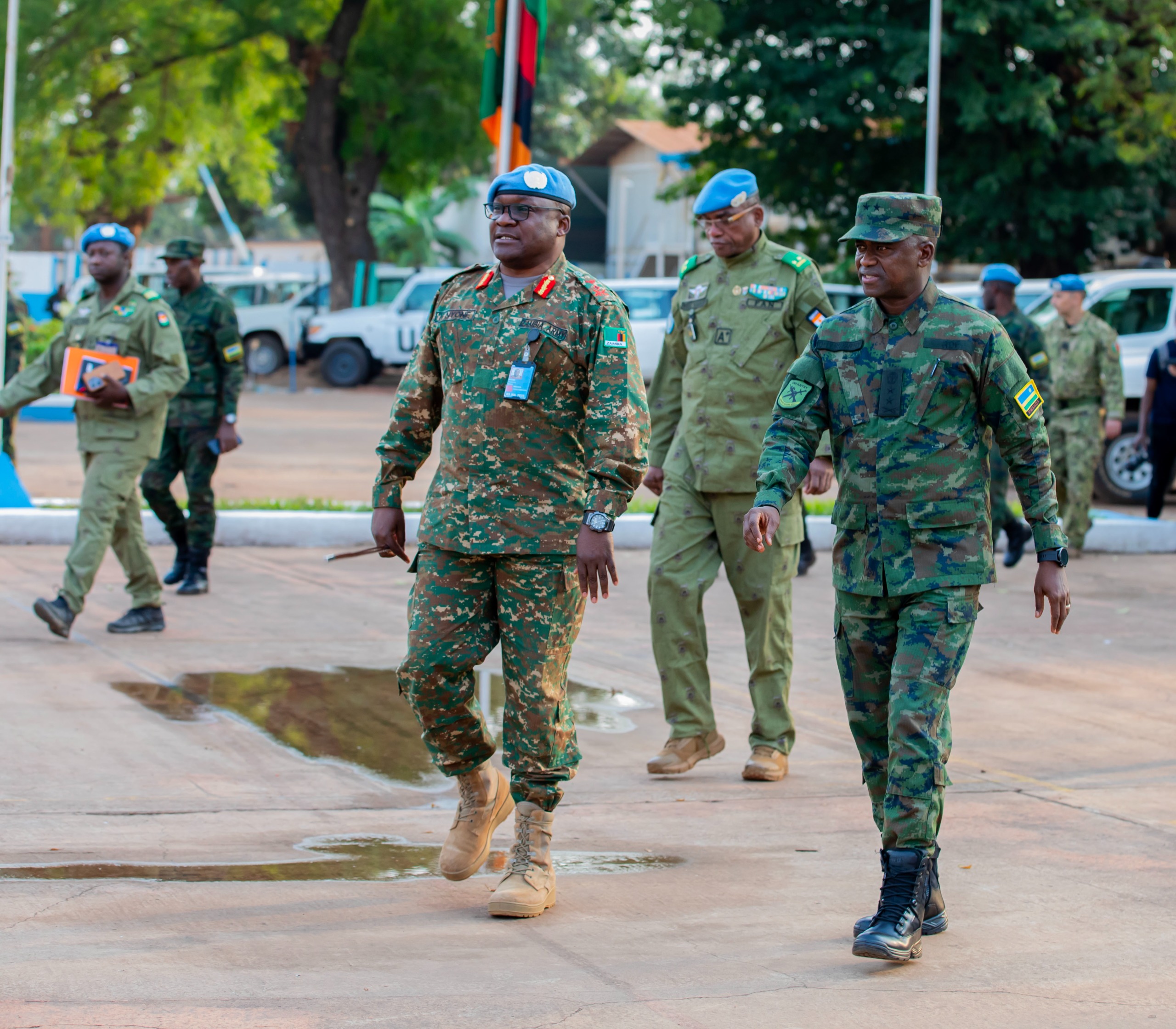Maj Gen Nyakarundi amaze iminsi mu ruzinduko muri Centrafrique