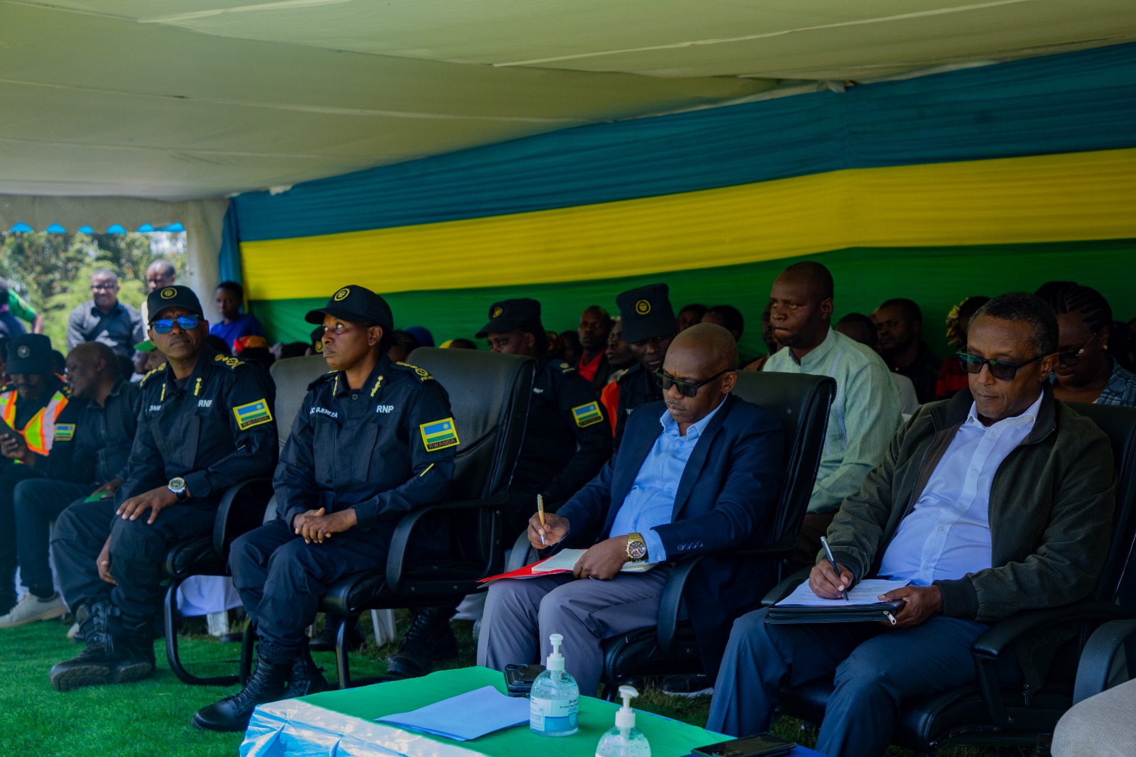Igikorwa cyo gutangiza ibikorwa by'inzego z'umutekano bigira uruhare mu guteza imbere imibereho myiza y'abaturage byatangirijwe i Nyabihu mu Murenge wa Shyira