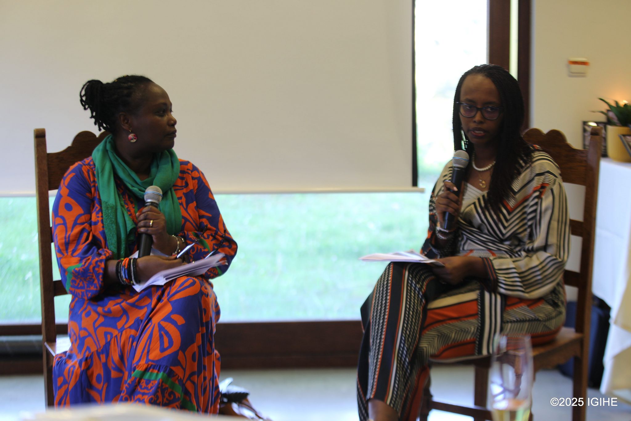 Iki gikorwa cyatanzwemo ibiganiro ku buzima bwo mu mutwe byatanzwe na Umutoni Rwampungu Annick na Rwayitare Jacqueline