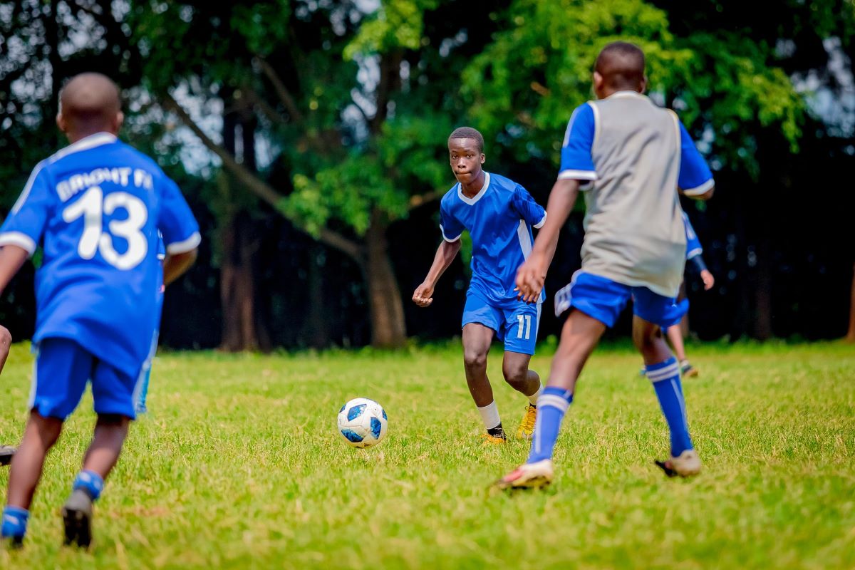 Bright Football Academy ifite abana b'abahungu 100