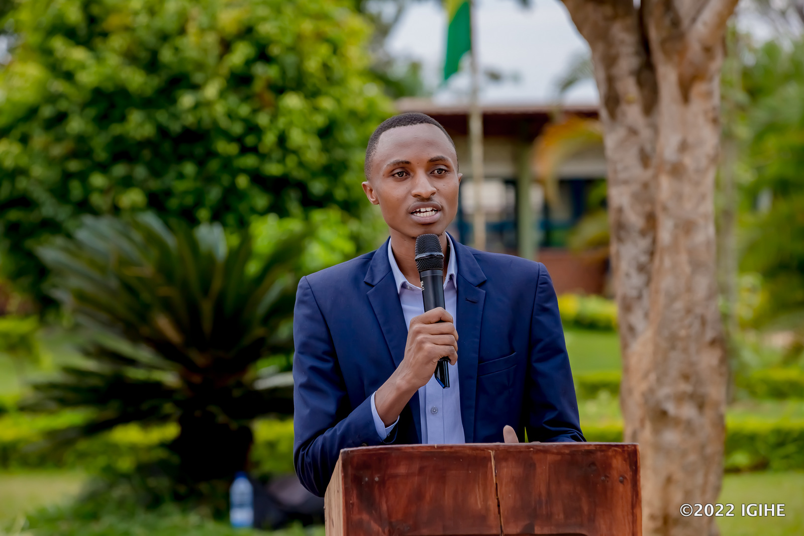 Alain Pierre Antoine Ishimwe wize muri EFOTEC ubw yatangaga ubuhamya