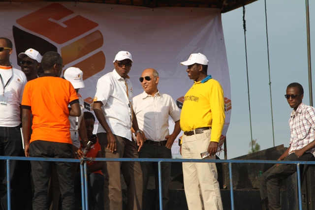 Abayobozi ba COGEBANQUE bakurikirana isiganwa i Gahanga
