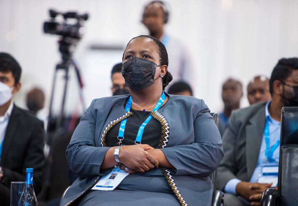 Umuyobozi Mukuru wa RDB, Clare Akamanzi ni umwe mu bitabiriye ikiganiro 'Invest in Rwanda'