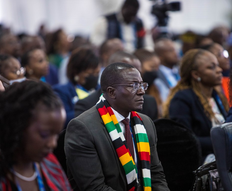 Abanya-Zimbabwe bari mu bari bitabiriye iki kiganiro