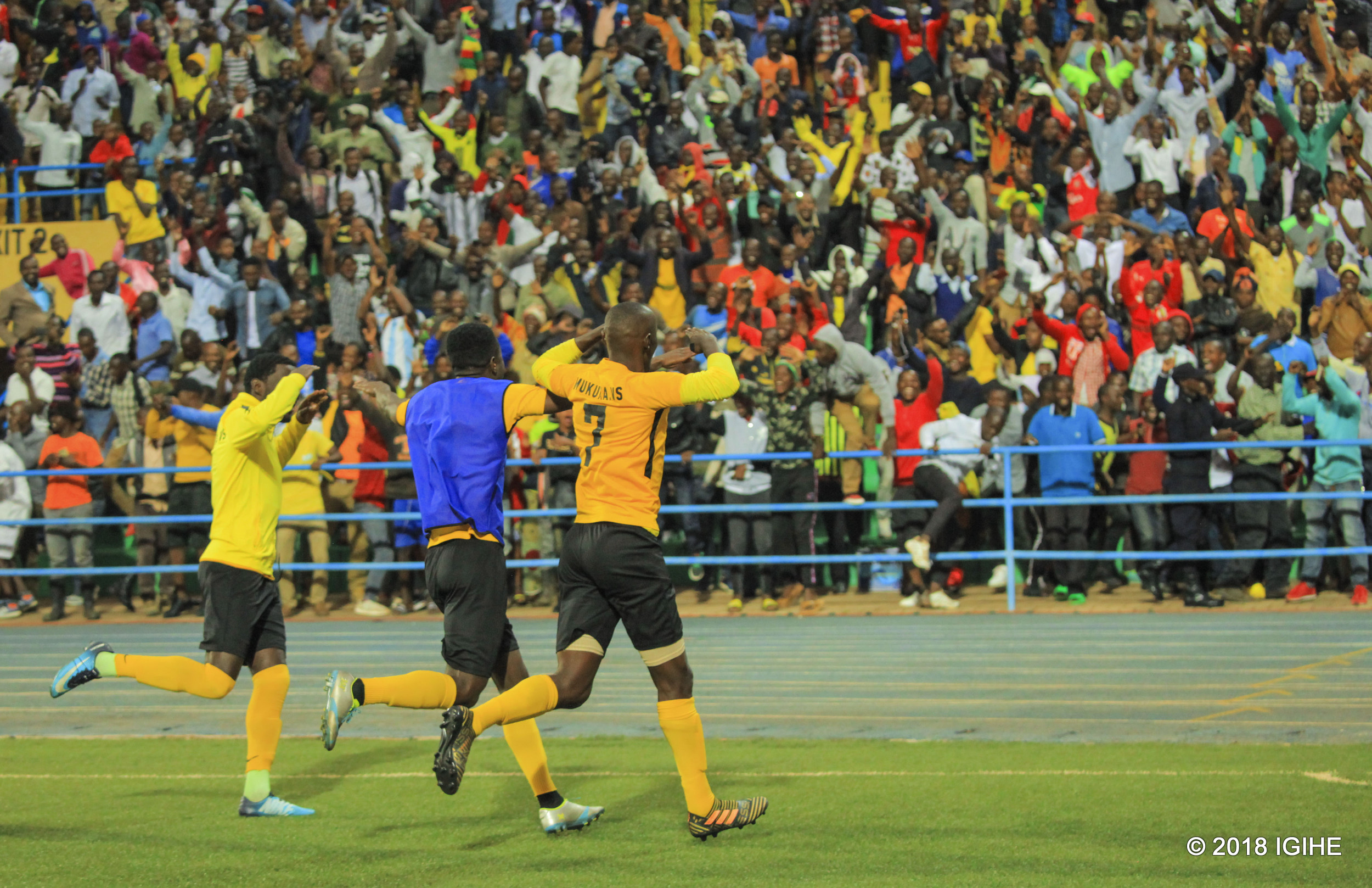 Ibyishimo byari byose ku basore ba Mukura VS nyuma yo kwinjiza penaliti ya nyuma