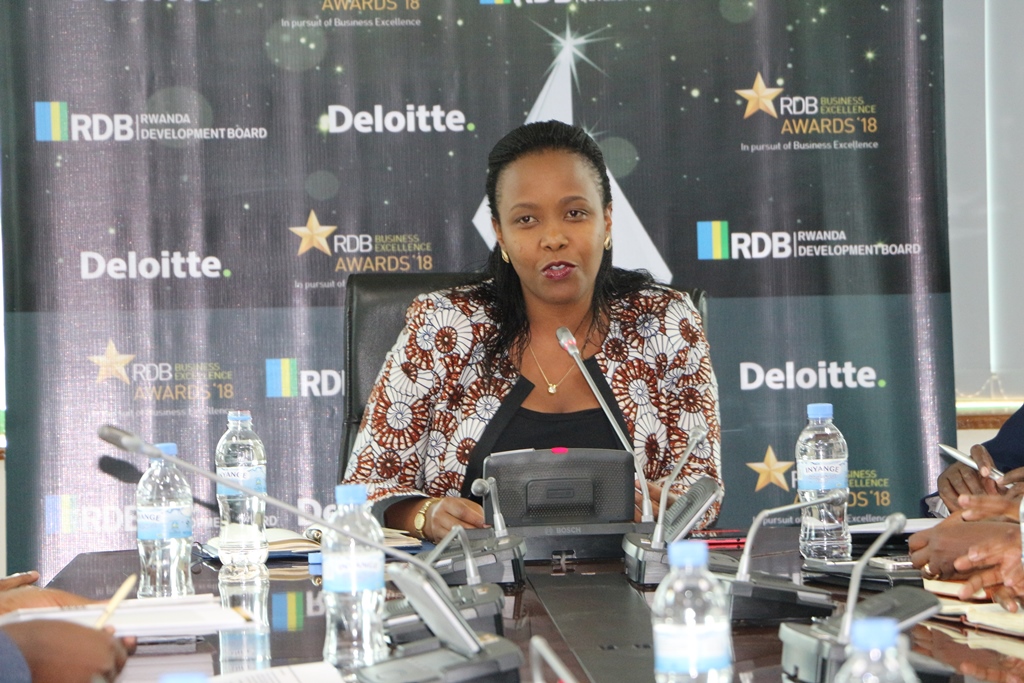 Umuyobozi wa RDB, Clare Akamanzi