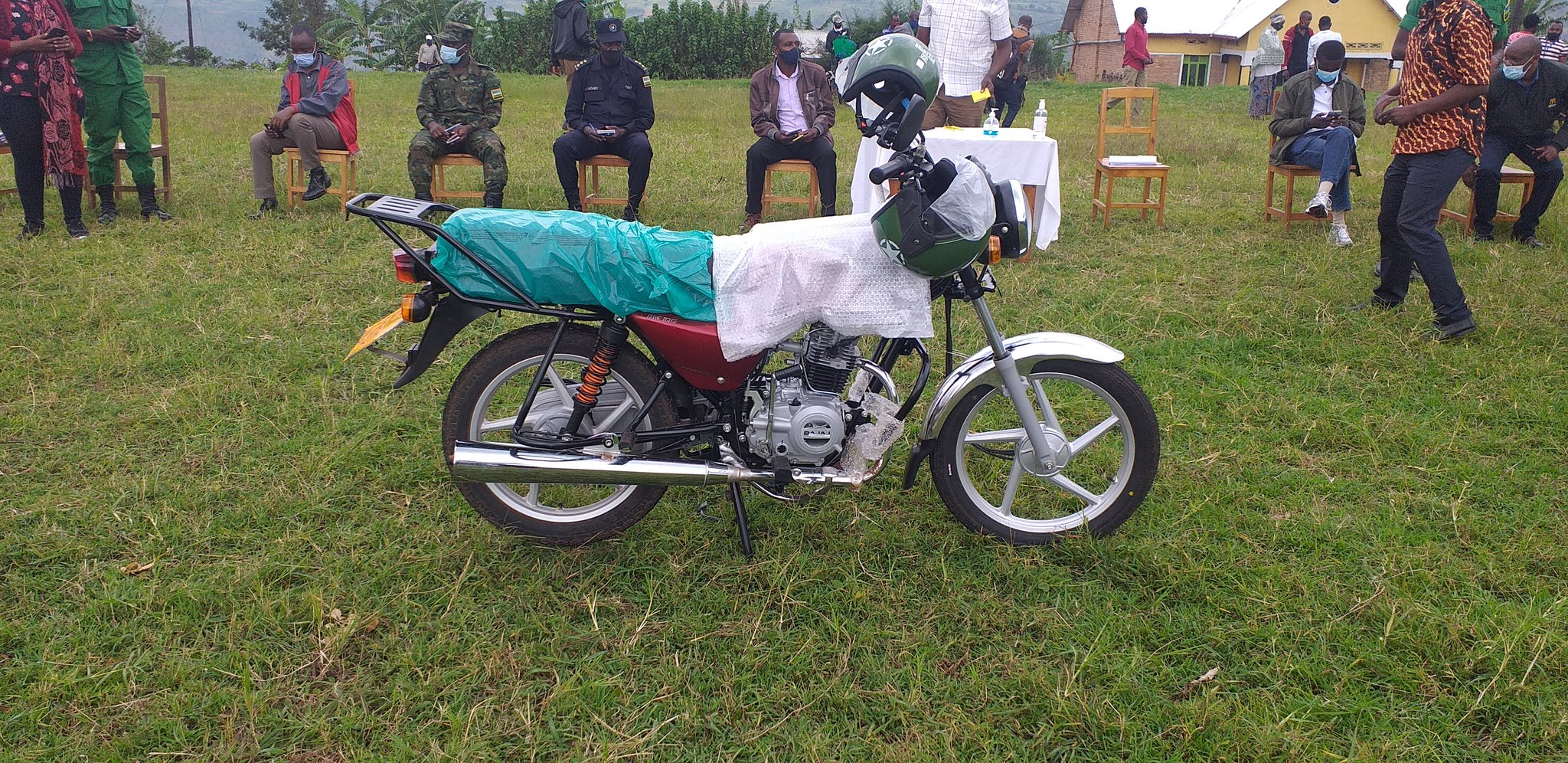 Moto yaguzwe asaga miliyoni 1.5 Frw yitezweho korohereza Dasso mu gucunga umutekano