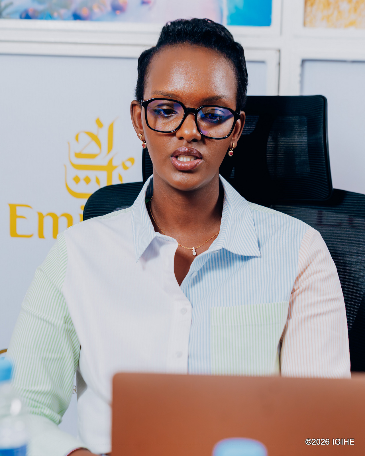 Miss Aurore wakuranye inzozi zo gukora mu ndege ntahirwe muri RwandAir, yafunguye ikigo gicuruza amatike yazo