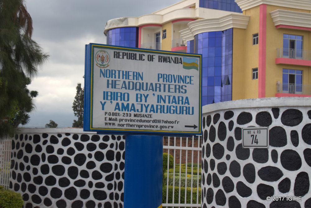 Hotel Fatima iri kubakwa inyuma y'Ibiro by'Intara y'Amajyaruguru