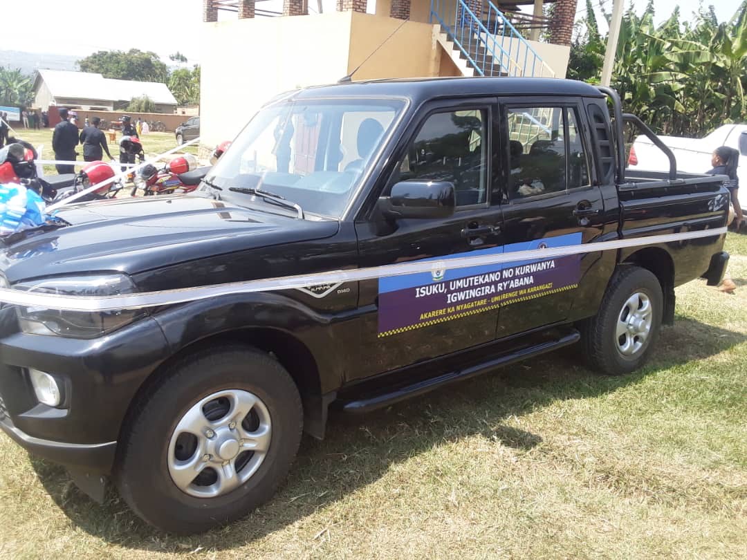 Imodoka nshya yahawe Umurenge wa Karangazi