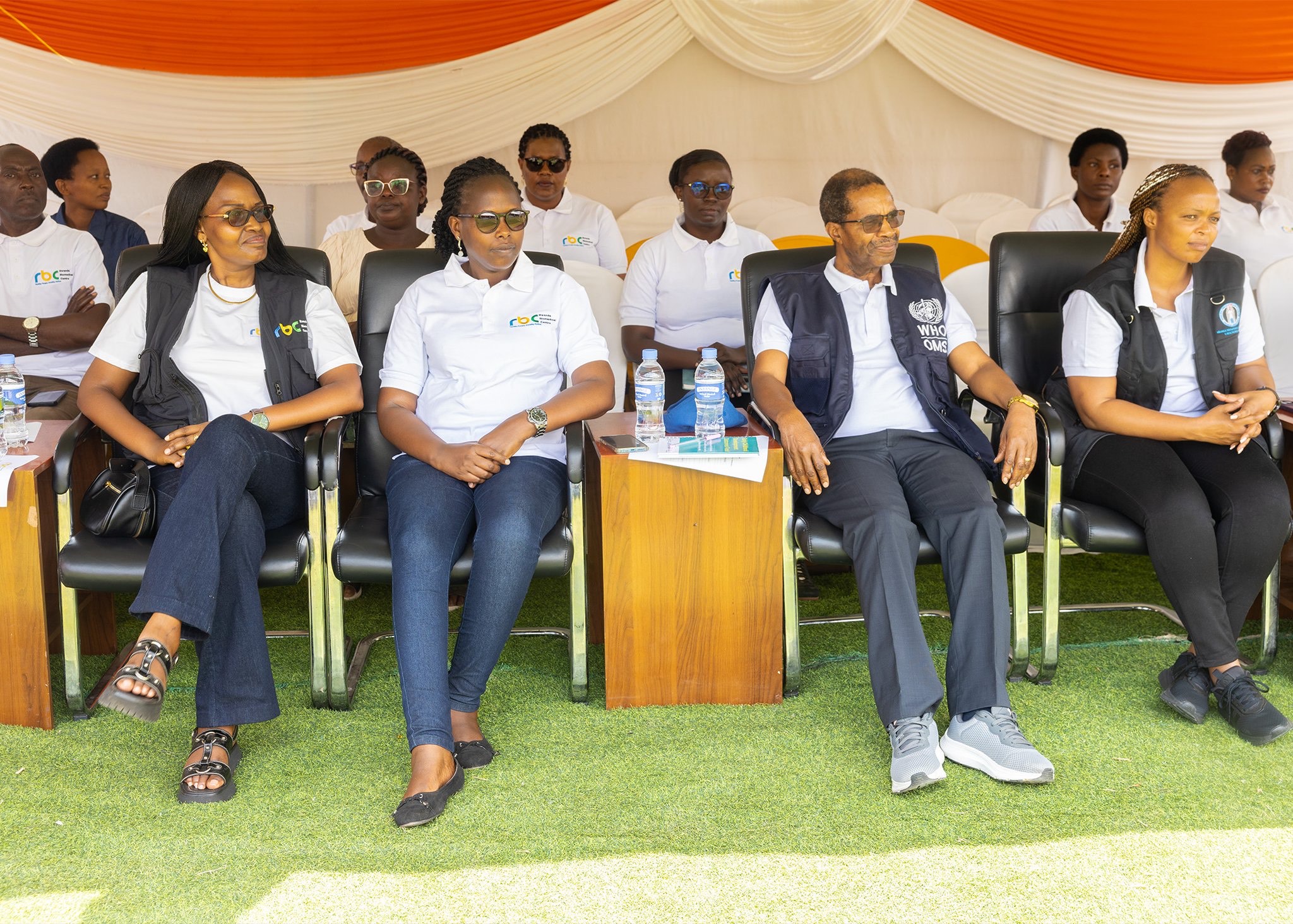 Abayobozi batandukanye bitabiriye Umunsi Mpuzamahanga wo kurwanya indwara zititaweho wizihirijwe mu Ruhango