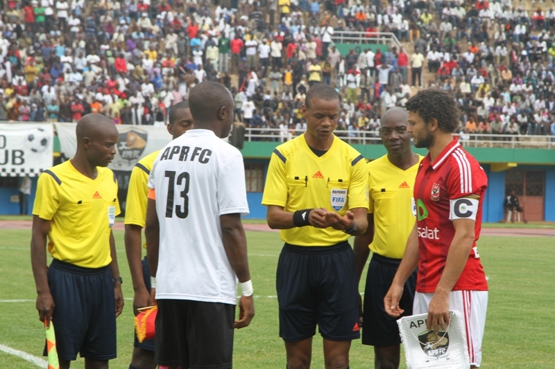 Umunyazambia Janny Sikazwe yasifuye umukino wahuje APR FC na Al Ahly i Kigali