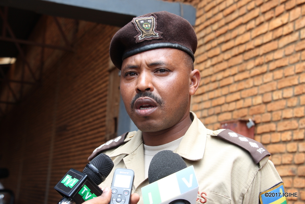 CIP Hillary Sengabo avuga ko ibi bikorwa bishingiye ku myitwarire mibi ya bamwe mu bagororwa